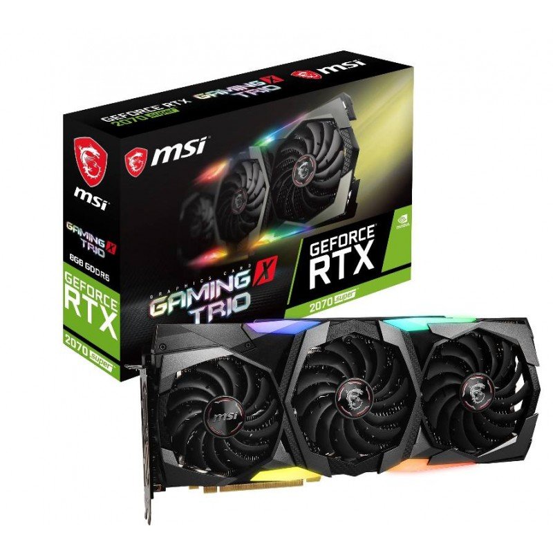 Msi rtx 2070 super gaming x trio обзор