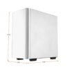 DeepCool CK500 Mid Tower Cabinet (White)