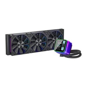Ant Esports Glacius-360D ARGB CPU Liquid Cooler with LCD Display